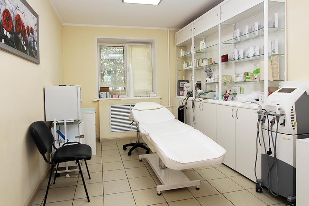 Процедурный кабинет в «Центре врачебной косметологии «Марина»
